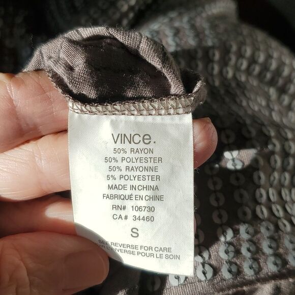 VINCE SEQUIN MINI DRESS, Size S, Light Wieght, NWOT! - Picture 5 of 5